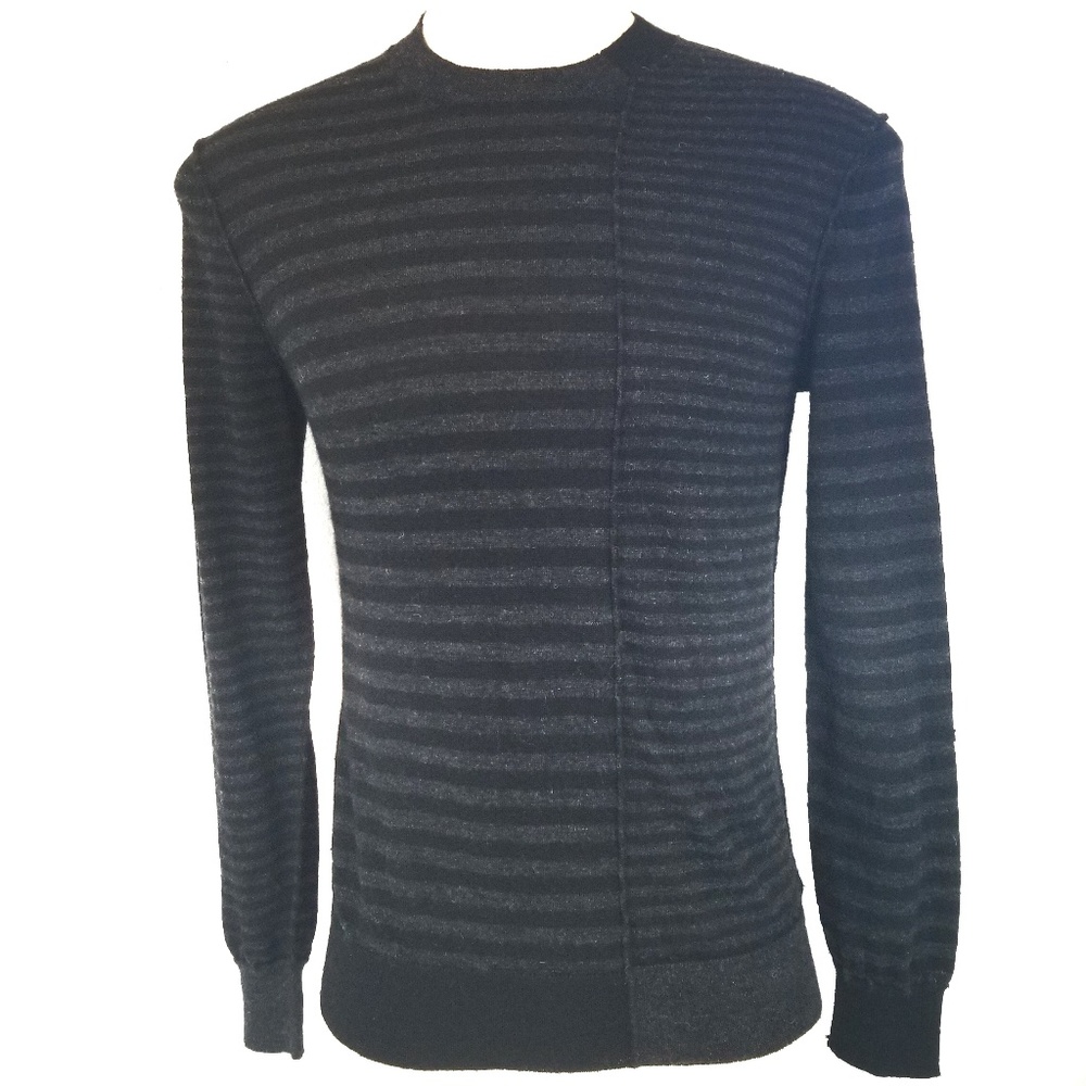 Michael Kors Merino Wool Striped Pullover Sweater